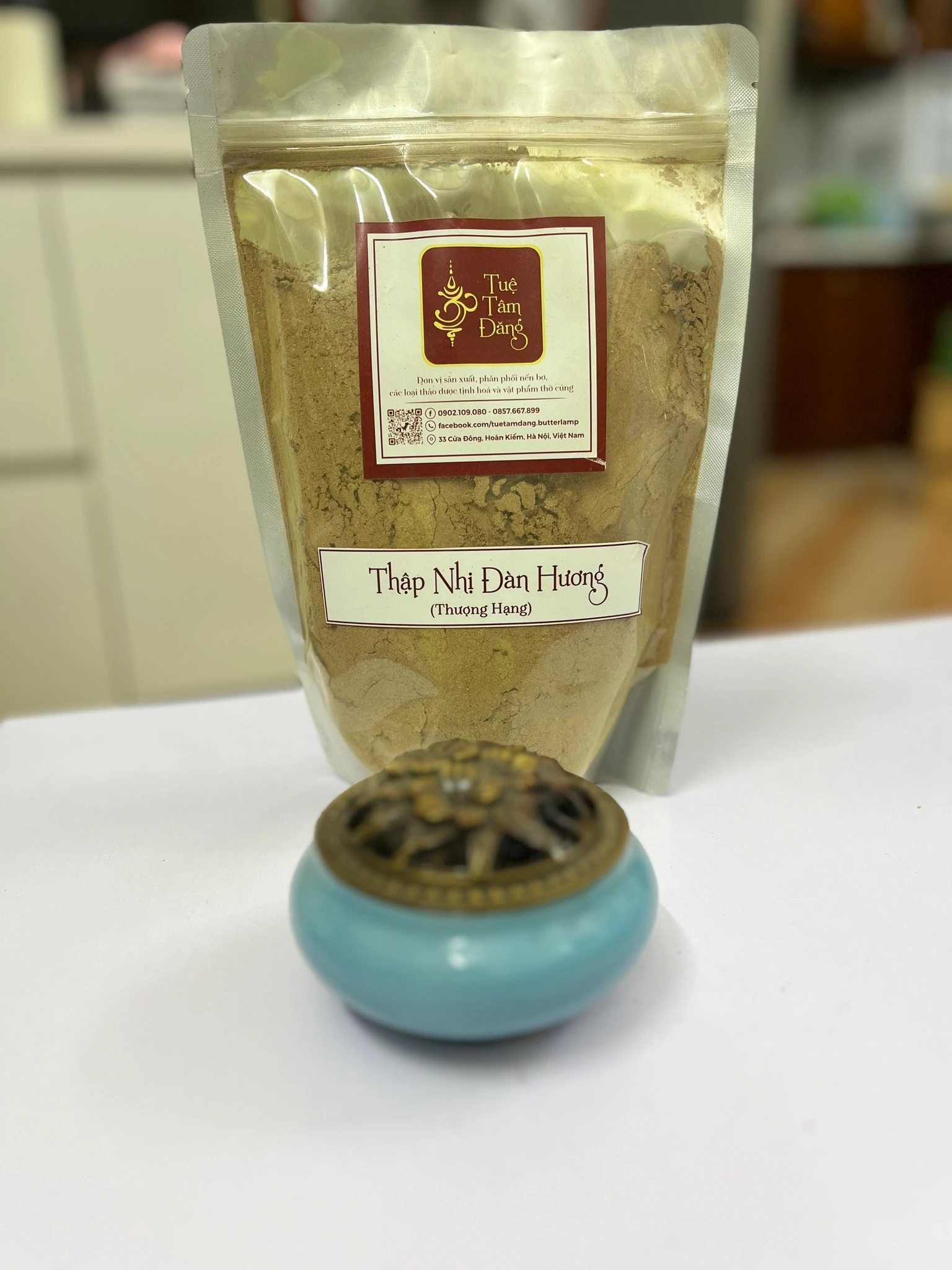 Bột cúng khói truyền thống