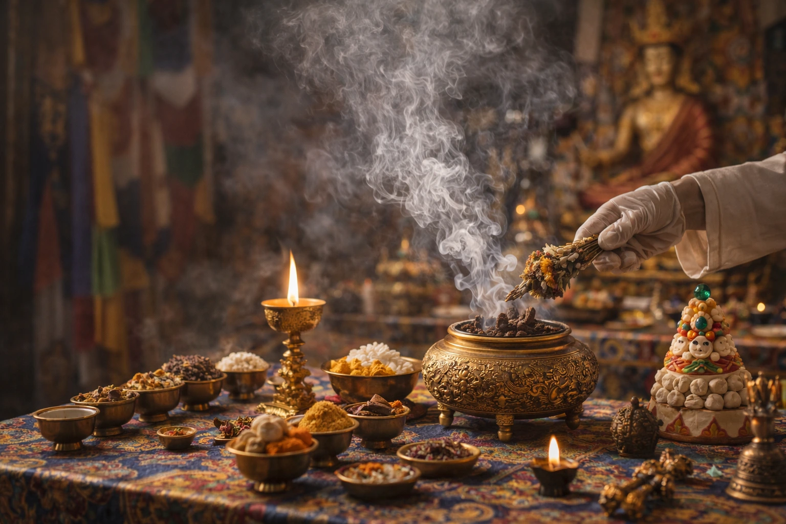 Cúng Khói Mật Tông