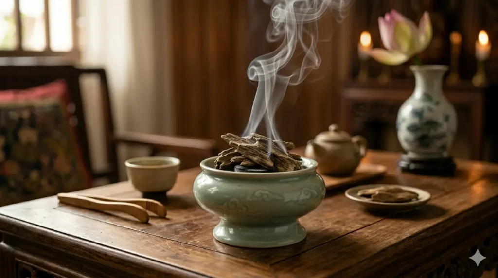 giác trầm hương có hợp để xông phòng hằng ngày không