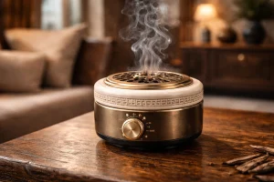 lư điện xông trầm có tốt hơn đốt trầm truyền thống không