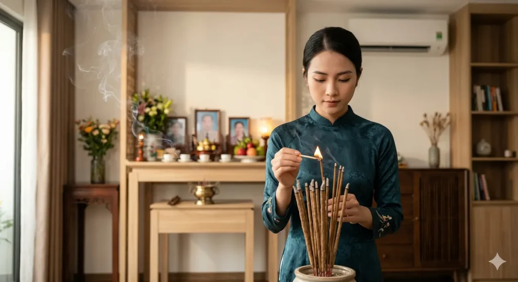 nhang trầm hương dùng trong phòng máy lạnh có được không