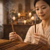 nhang trầm hương không tăm hay có tăm hợp với người mới hơn