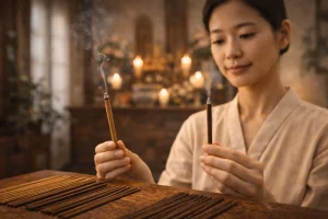 nhang trầm hương không tăm hay có tăm hợp với người mới hơn