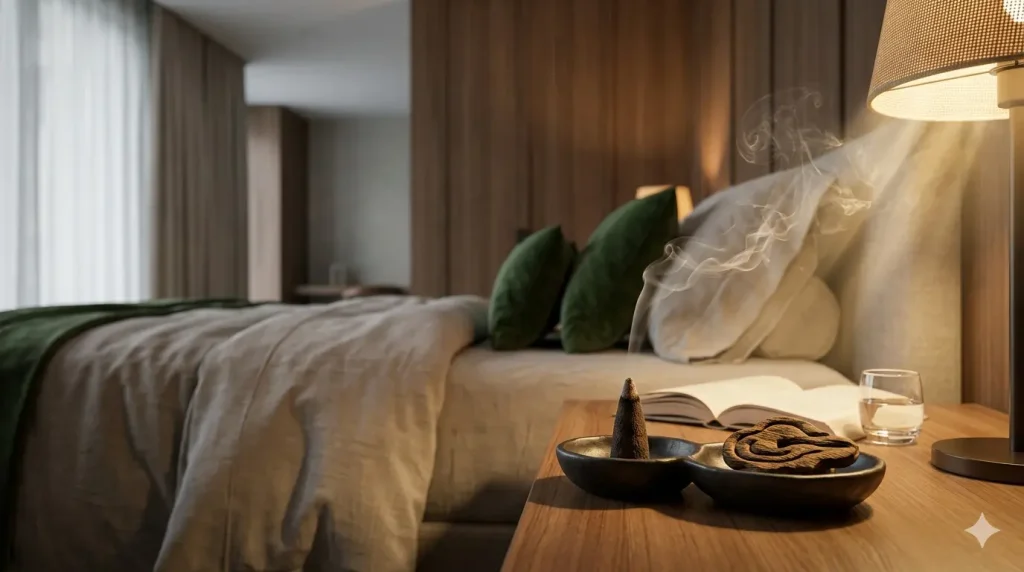 nụ trầm hương có hợp để xông phòng ngủ không