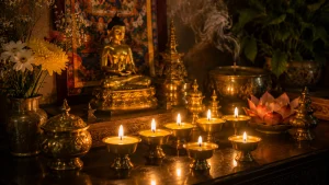 nến bơ dùng trong lễ cầu an có ý nghĩa gì